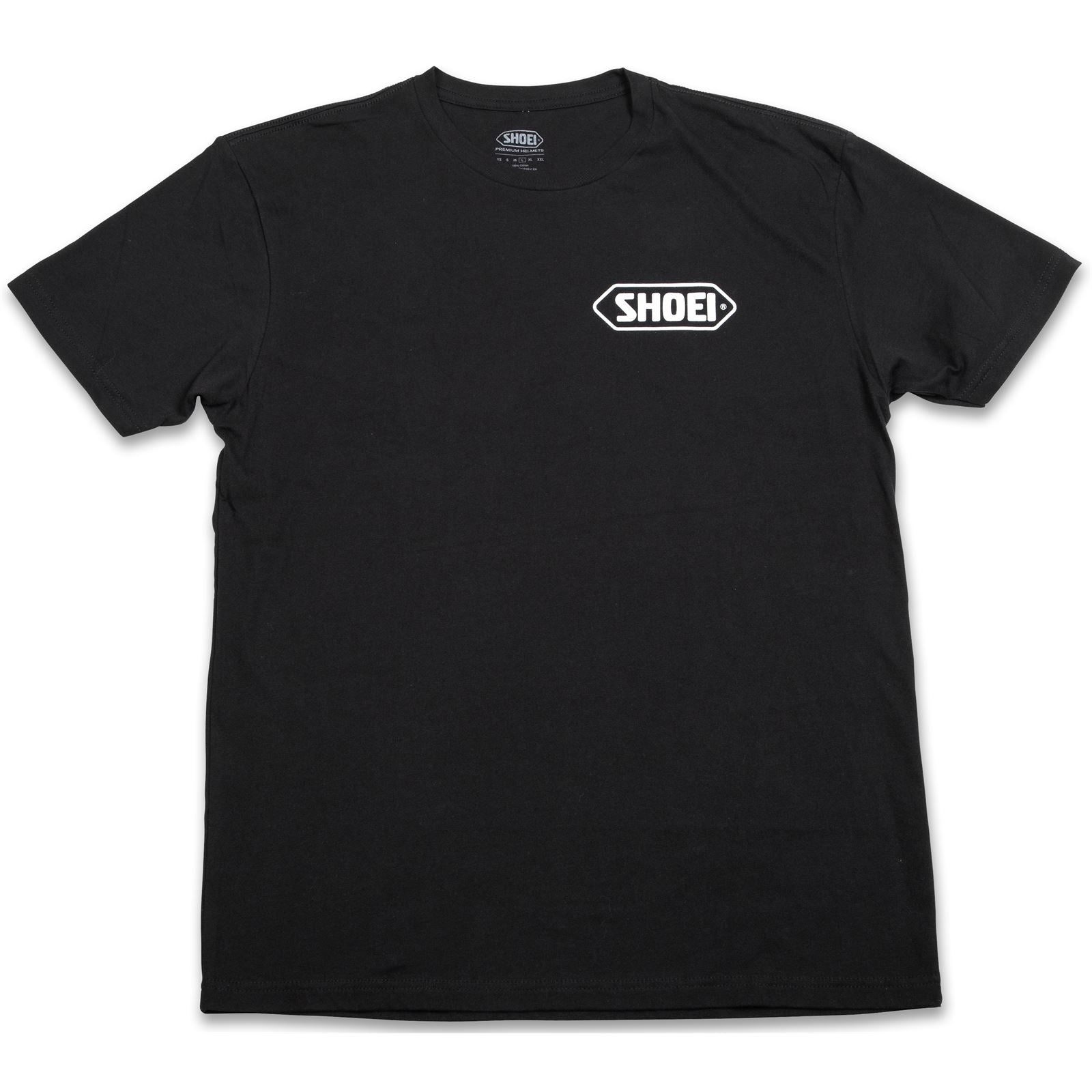 Shoei Double Sided Logo T-Shirt - Black/White_1368037