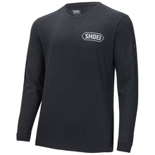 Shoei Corporate Logo Long Sleeve Tee - Black/Gun - Small [MPN: 0411-1117-04]_1382890