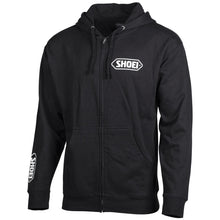 Shoei Logo Zip-Up Hoodie - Black/White - Large 0411-2405-06_1383141