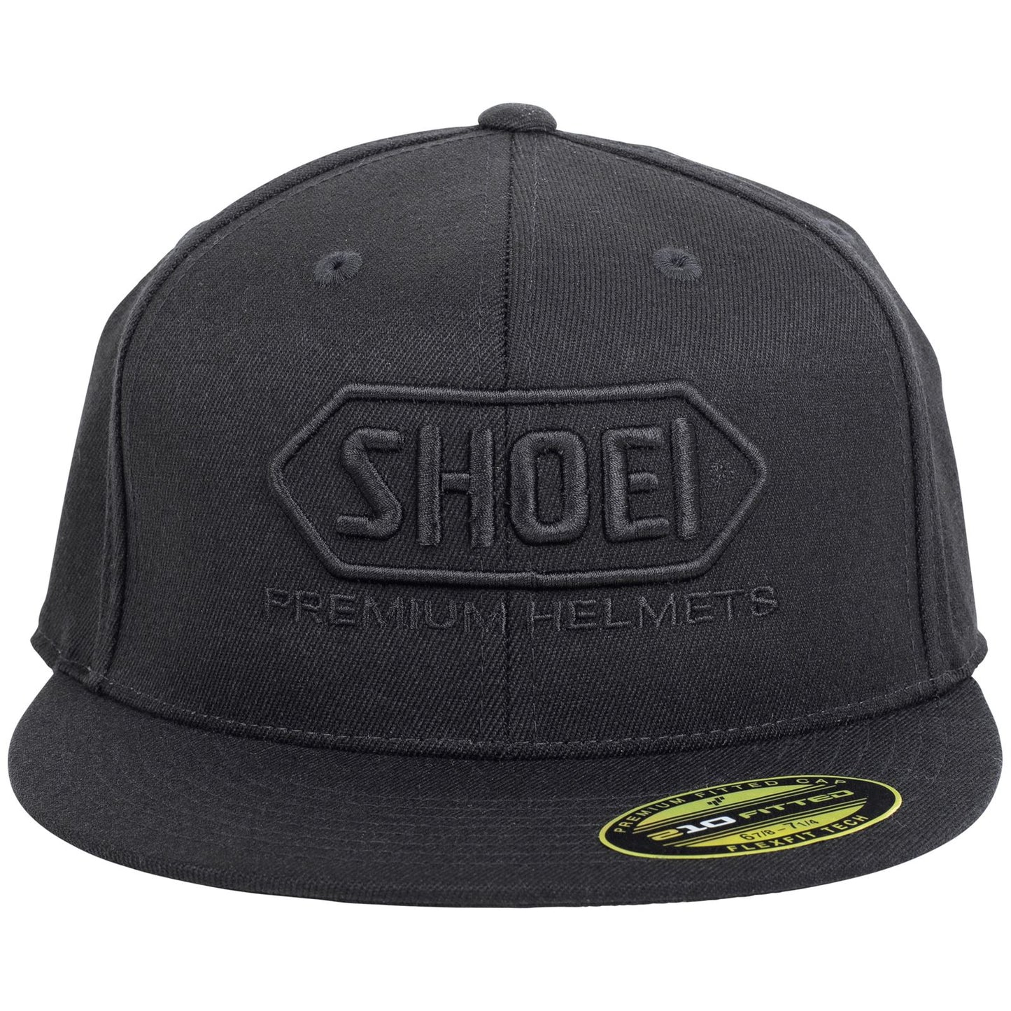 Shoei Corporate Flex-Fit Hat - Black/Black - Small/Medium [MPN: 0411-6005-04]_1941169
