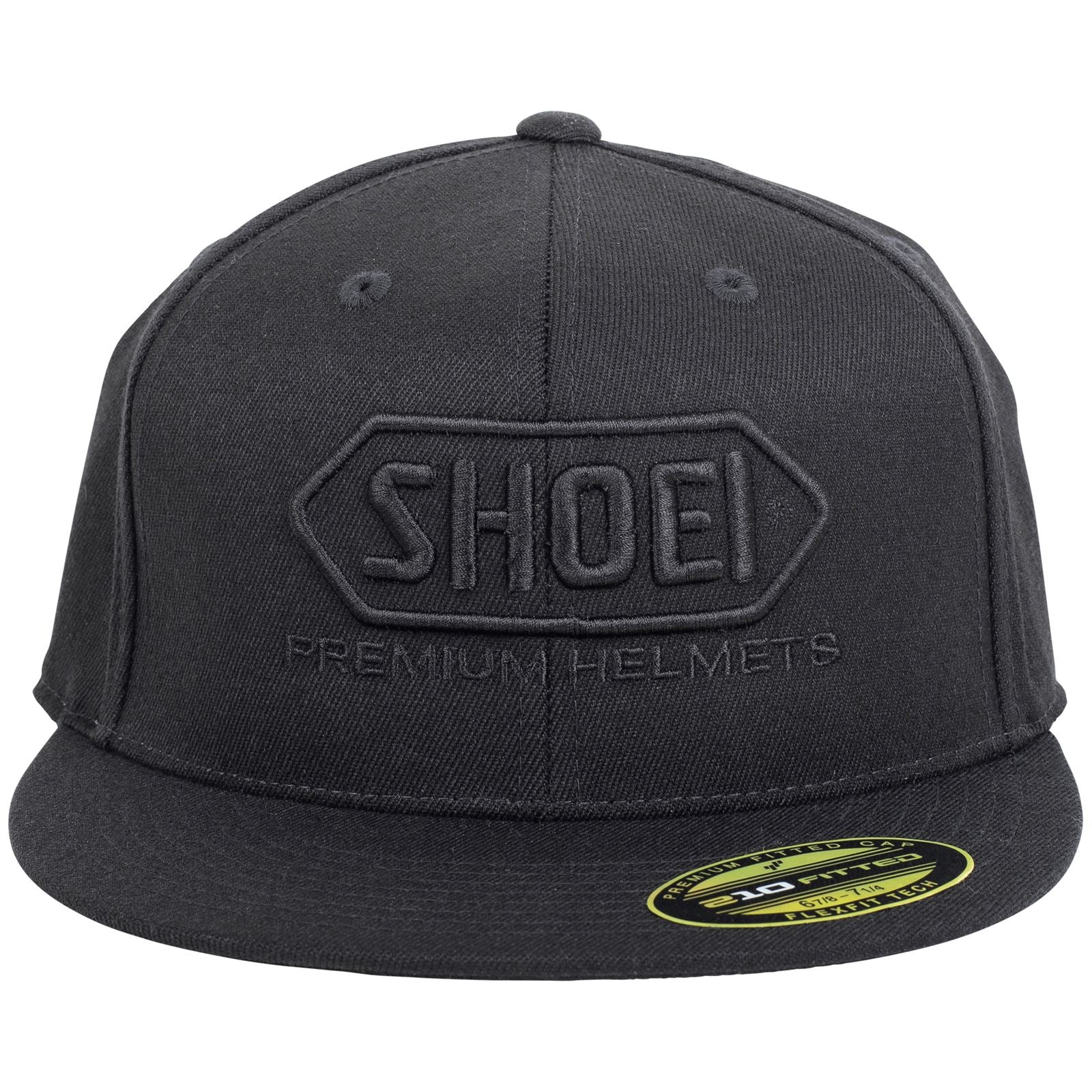 Shoei Corporate Flex-Fit Hat - Black/Black - Small/Medium [MPN: 0411-6005-04]_1941169