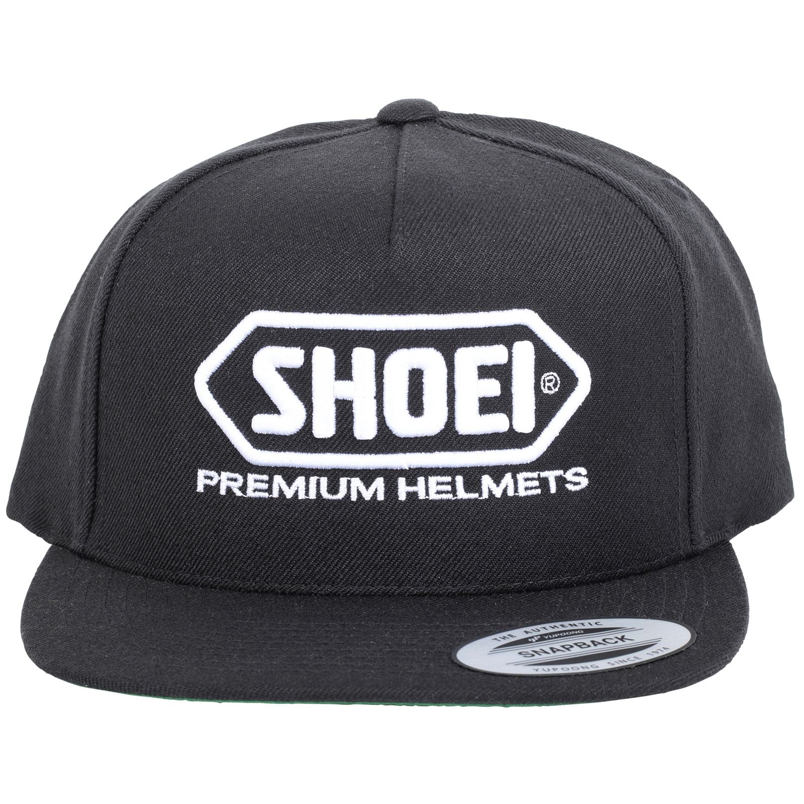Shoei Corporate Snap-Back Hat - Black/White [MPN: 0411-6205-00]_1940566