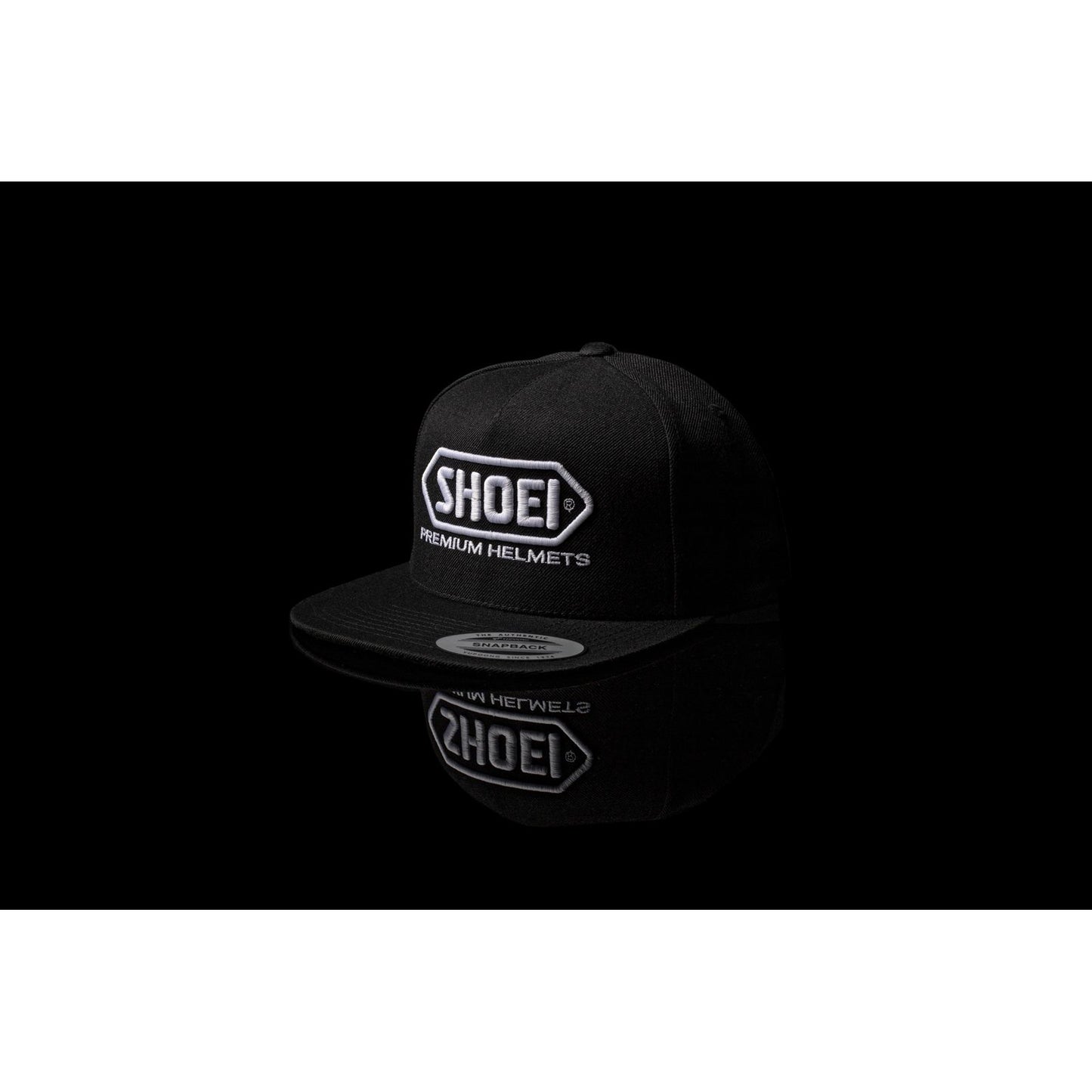 Shoei Corporate Snap-Back Hat - Black/White [MPN: 0411-6205-00]_1940567