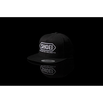 Shoei Corporate Snap-Back Hat - Black/White [MPN: 0411-6205-00]_1940567