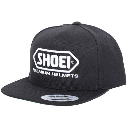 Shoei Corporate Snap-Back Hat - Black/White [MPN: 0411-6205-00]_1941240