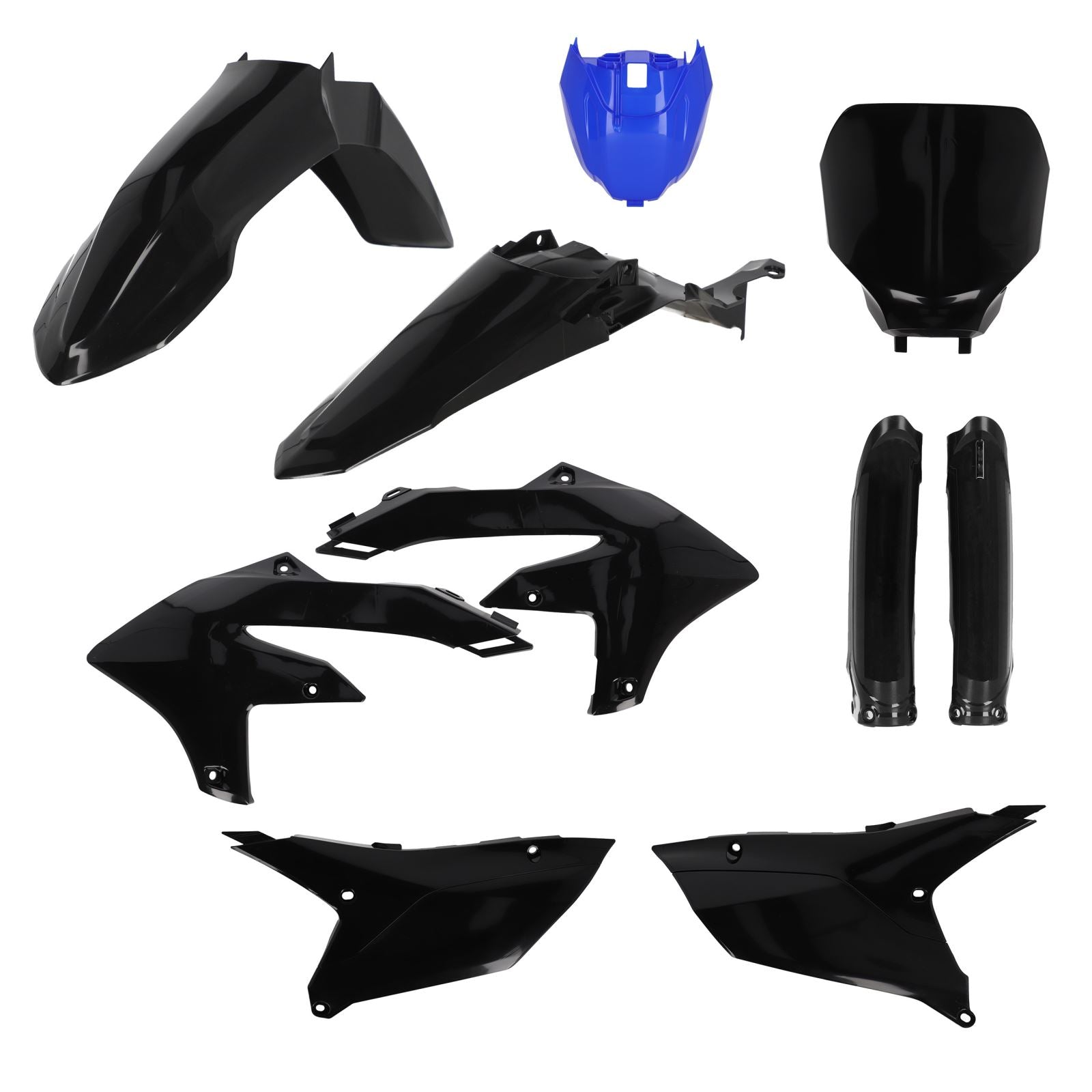 Acerbis Full Replacement Body Kit - Black/Blue 2979591004_1325974