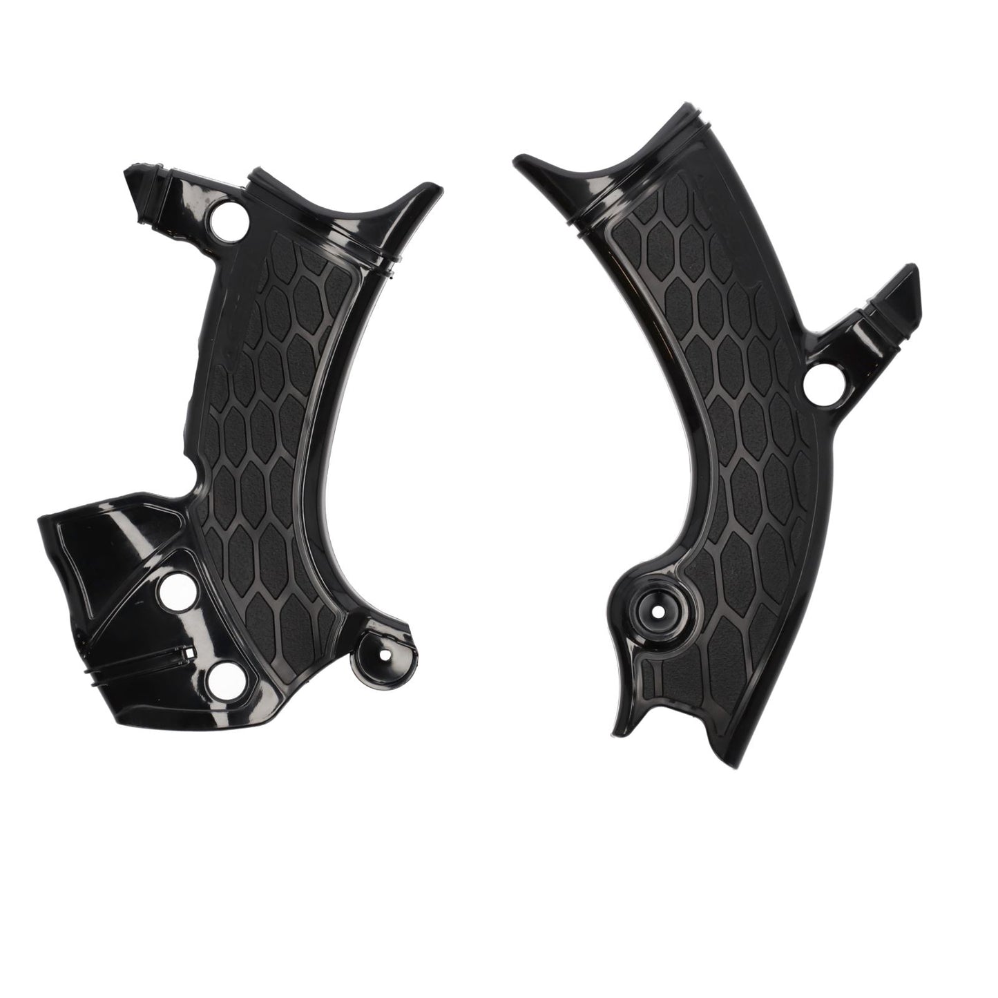 Acerbis X-Grip Frame Guards - Black - YZ 250F/450F 2981440001_1325961