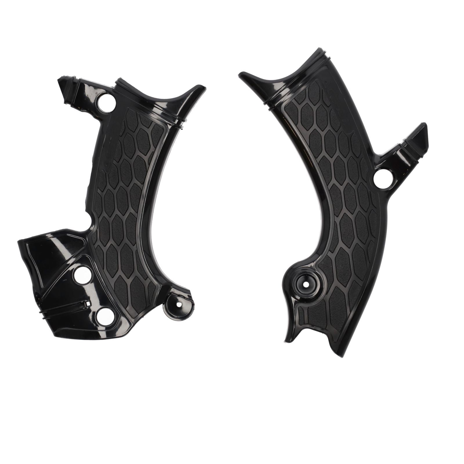 Acerbis X-Grip Frame Guards - Black - YZ 250F/450F 2981440001_1325961