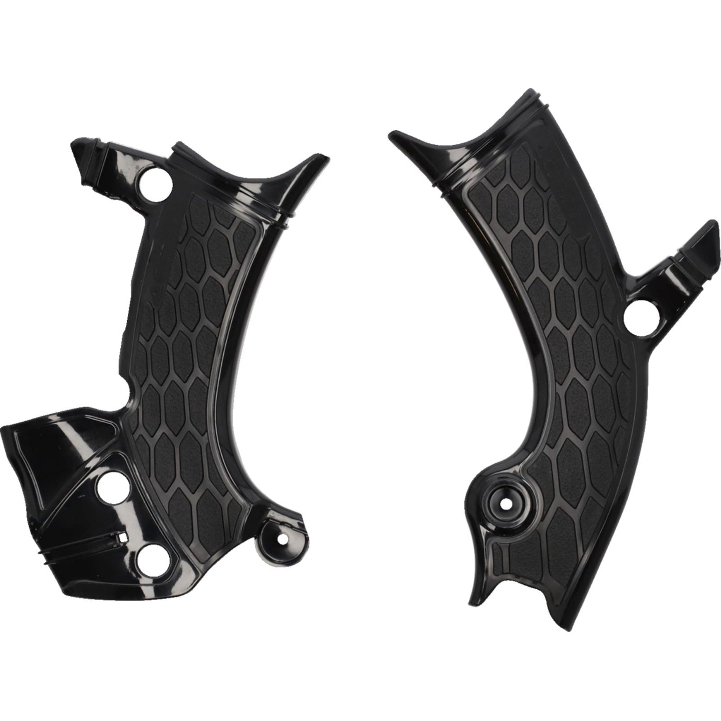 Acerbis X-Grip Frame Guards - Black - YZ 250F/450F 2981440001_1388532