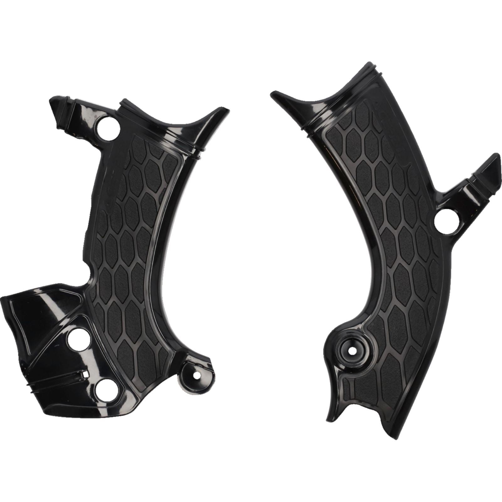 Acerbis X-Grip Frame Guards - Black - YZ 250F/450F 2981440001_1388532