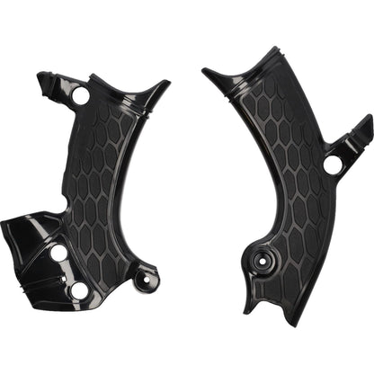 Acerbis X-Grip Frame Guards - Black - YZ 250F/450F 2981440001_1388532