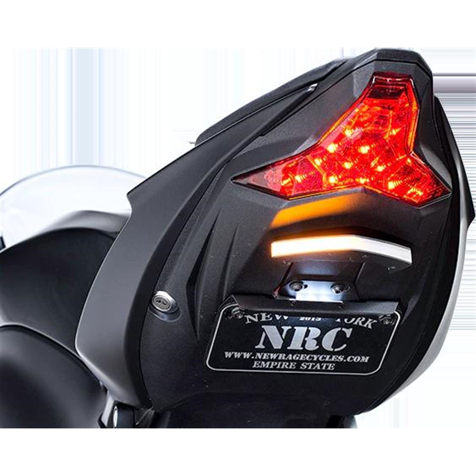 New Rage Cycle Fender Eliminator Kit - Tucked for Kawasaki ZX636 [MPN: ZX6R-FE-T-24]_1443503