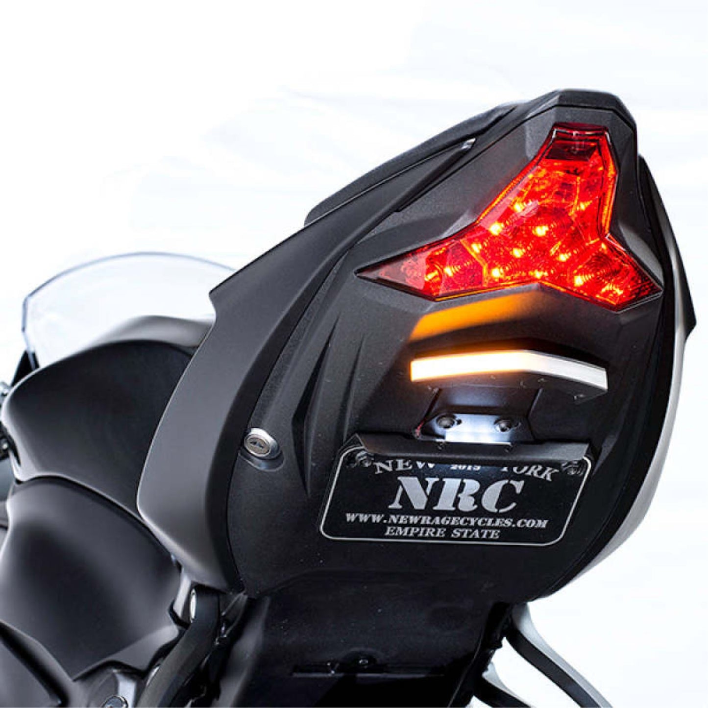 New Rage Cycle Fender Eliminator Kit - Tucked for Kawasaki ZX636 [MPN: ZX6R-FE-T-24]_1462263