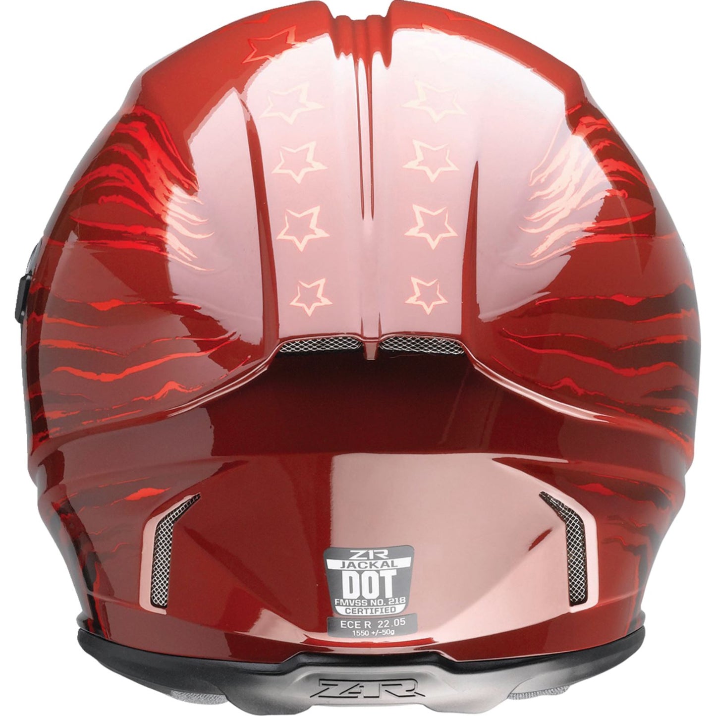 Z1R Jackal Helmet - Patriot - Red_1326166