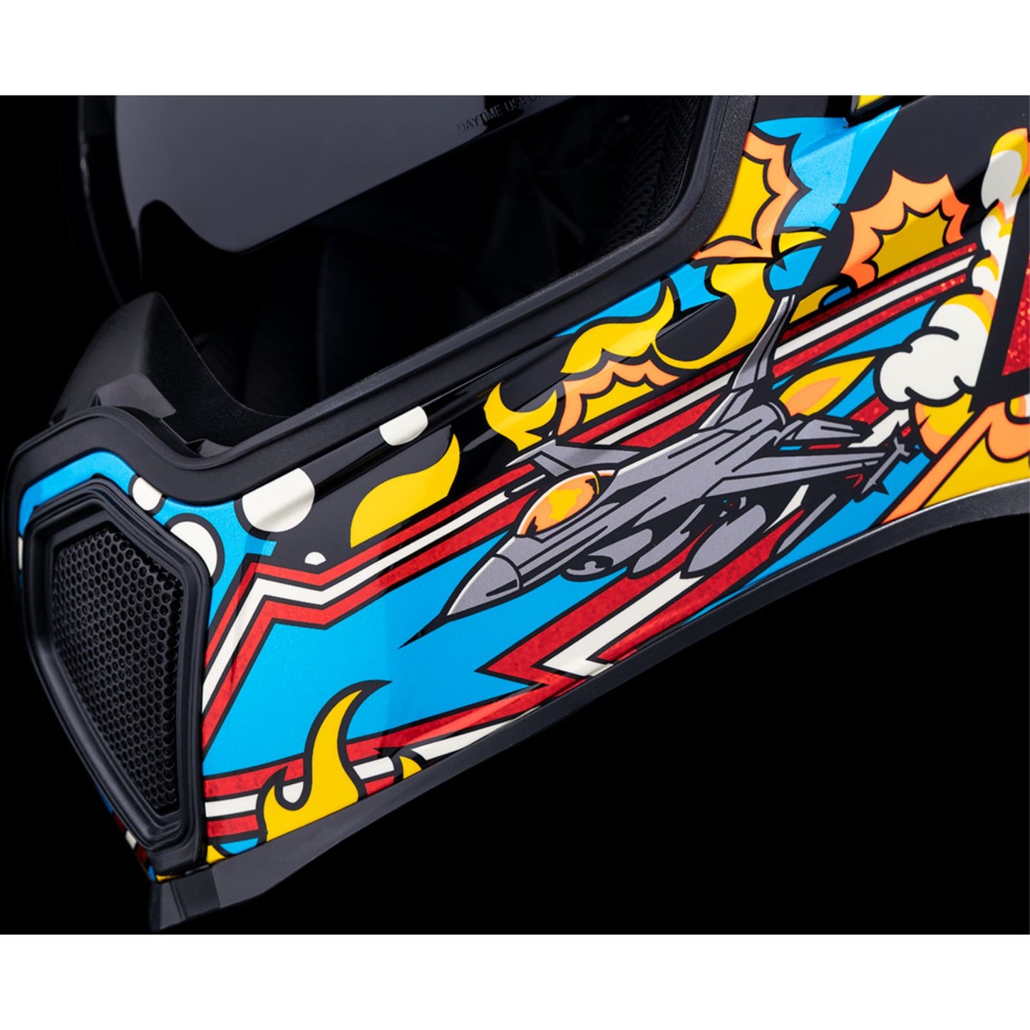 Icon Airflite Helmet - Fly Boy - Blue_1326273