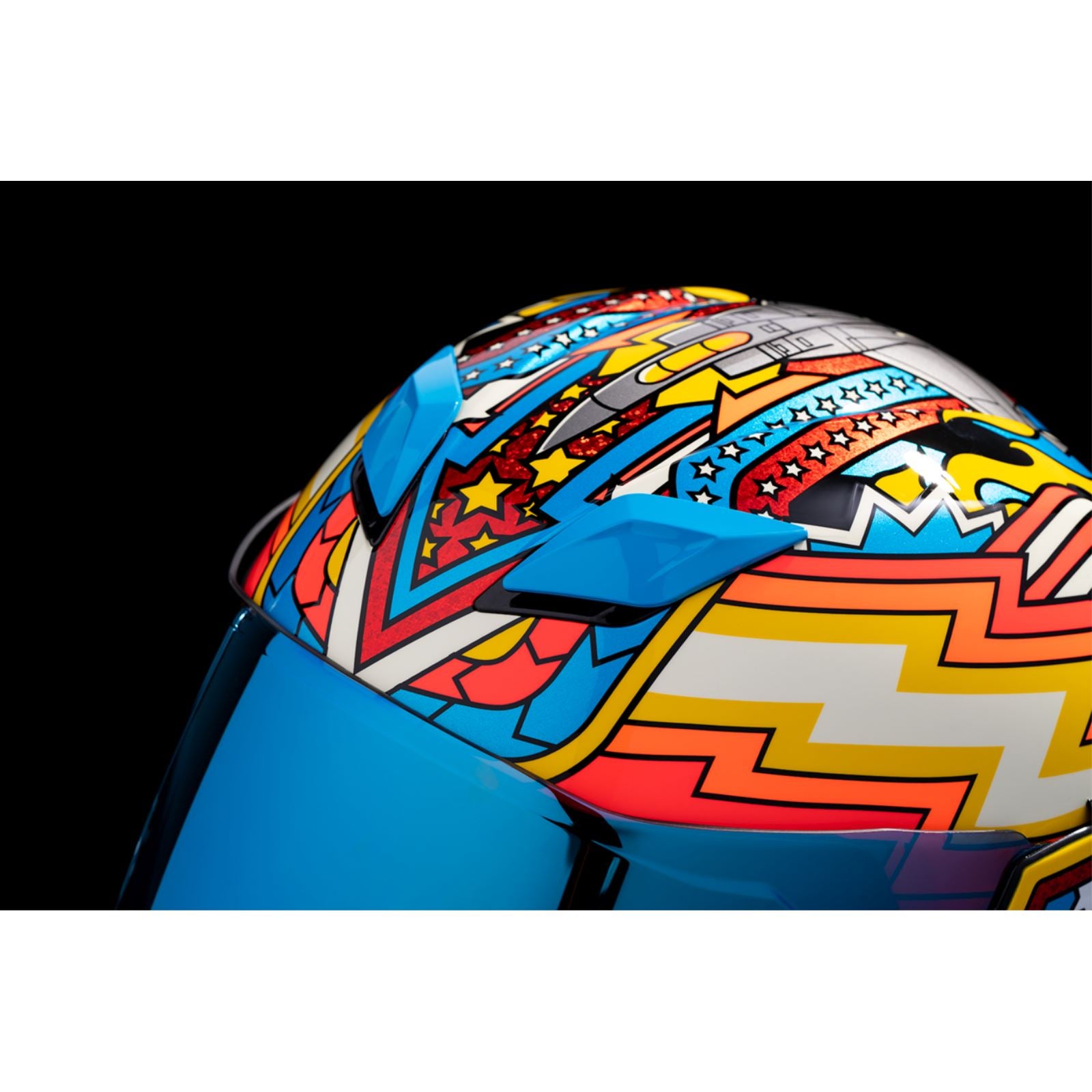 Icon Airflite Helmet - Fly Boy - Blue_1326252