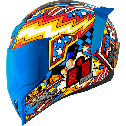 Icon Airflite Helmet - Fly Boy - Blue_1326290