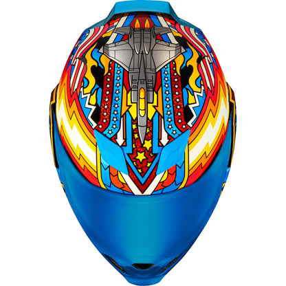 Icon Airflite Helmet - Fly Boy - Blue_1326292