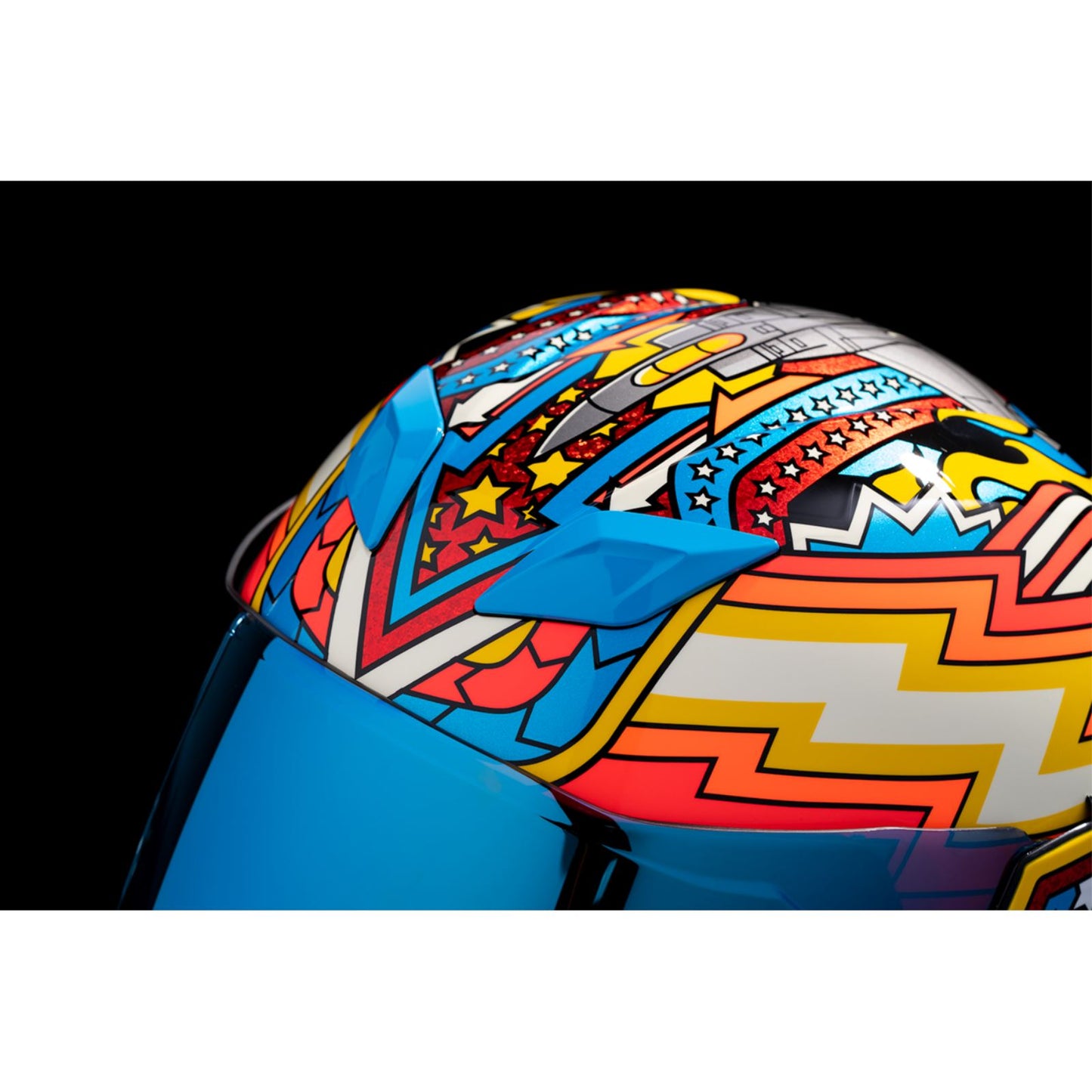 Icon Airflite Helmet - Fly Boy - Blue_1326294