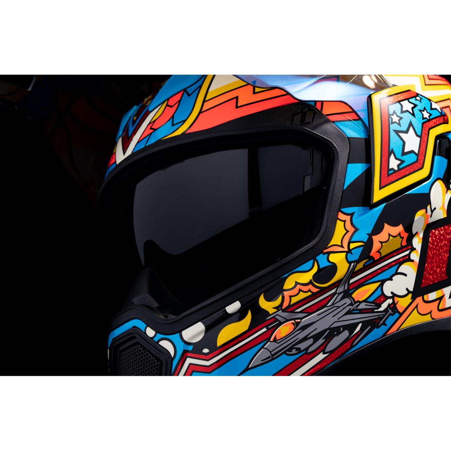 Icon Airflite Helmet - Fly Boy - Blue_1326295