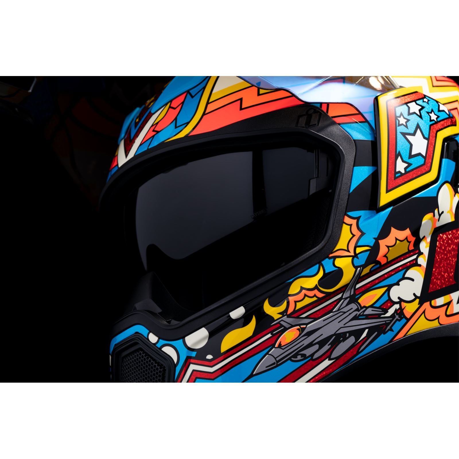 Icon Airflite Helmet - Fly Boy - Blue_1326295