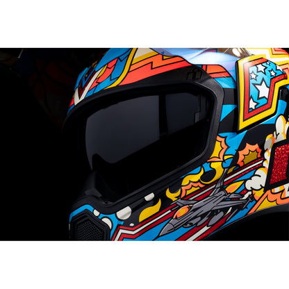 Icon Airflite Helmet - Fly Boy - Blue_1326295