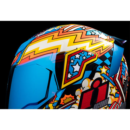 Icon Airflite Helmet - Fly Boy - Blue_1326296