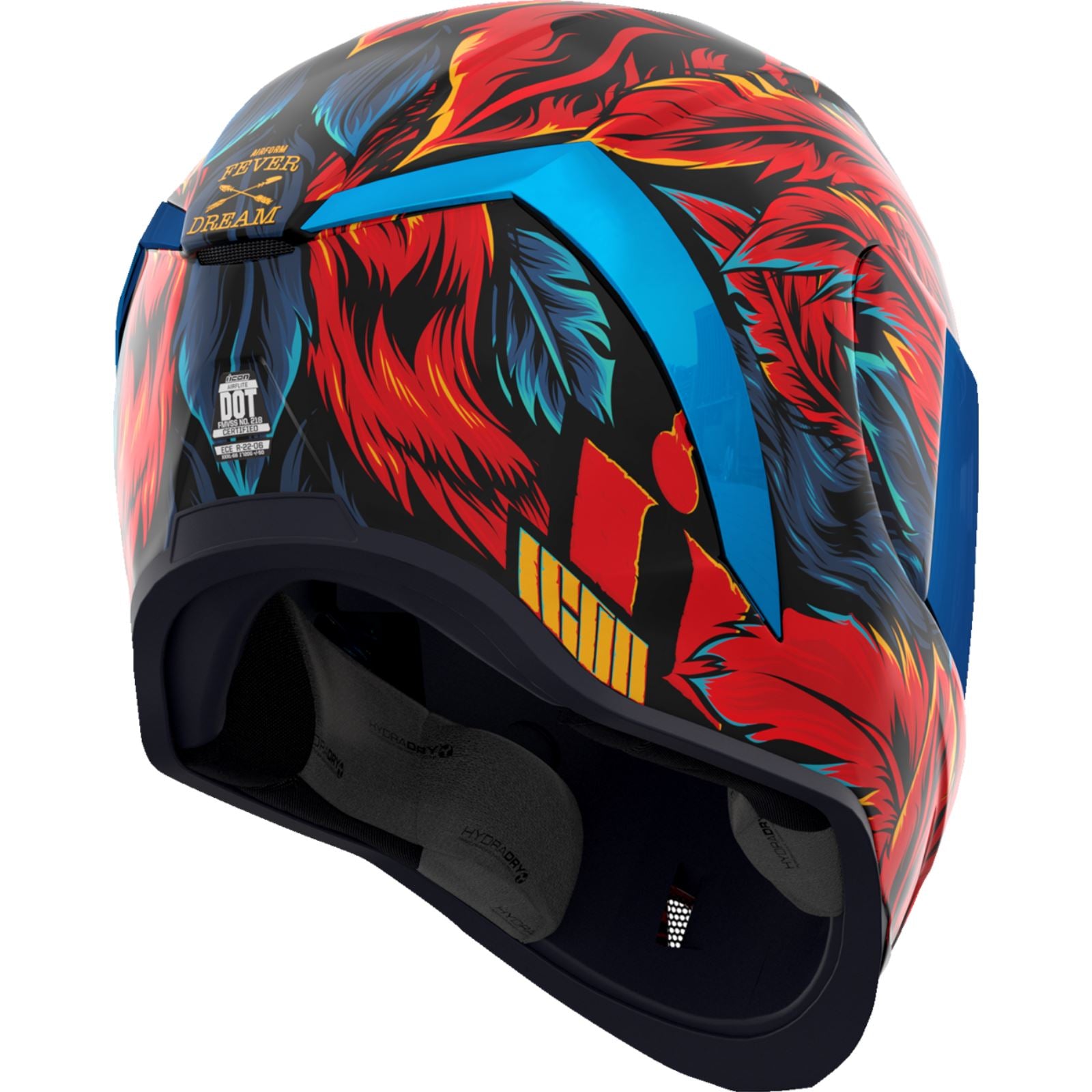 Icon Airform Helmet - Fever Dream - Blue_1326390