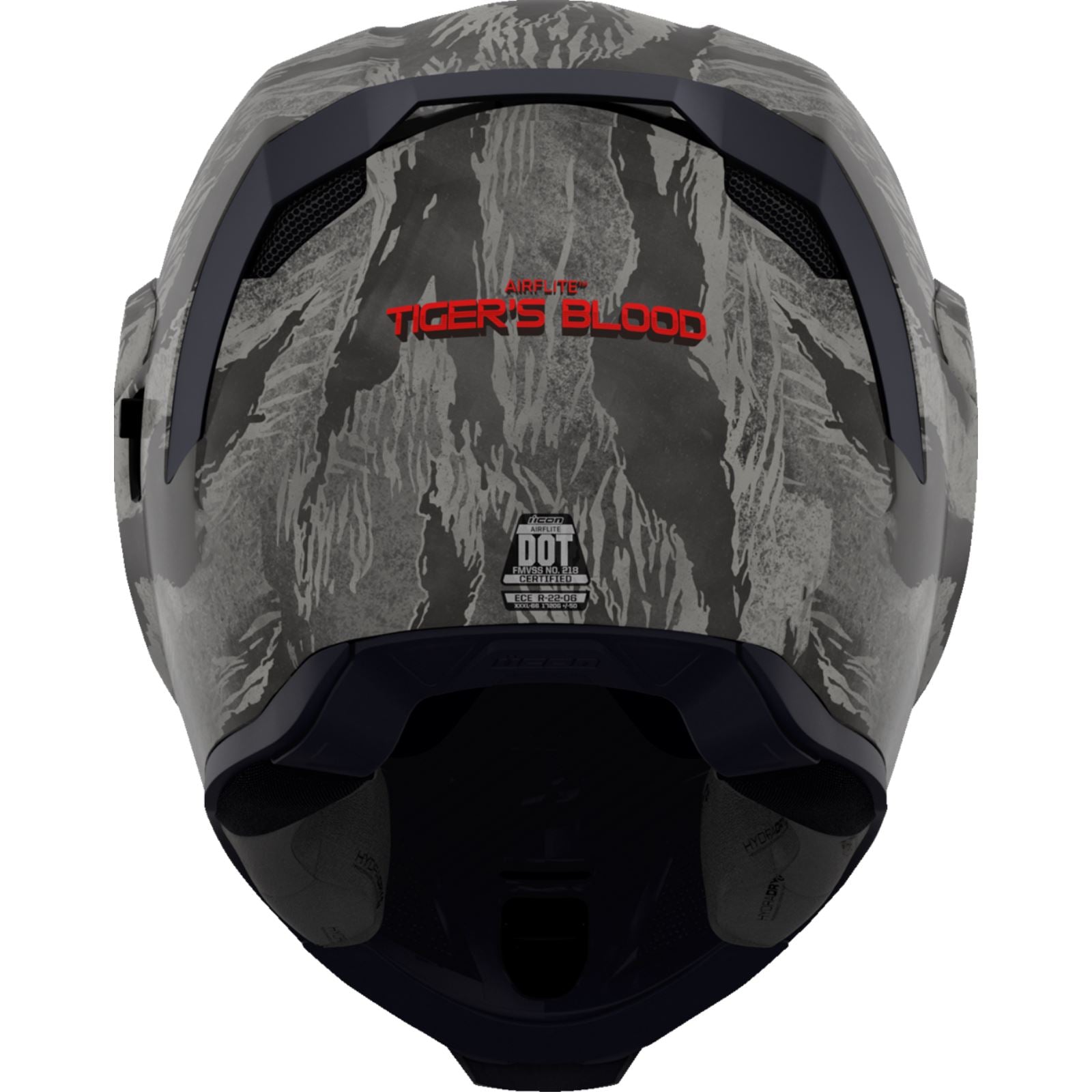 Icon Airflite Helmet - Tiger's Blood - MIPS - Gray_1326431