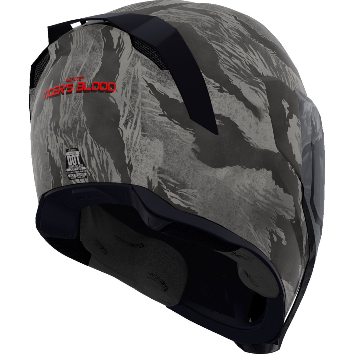 Icon Airflite Helmet - Tiger's Blood - MIPS - Gray_1326432