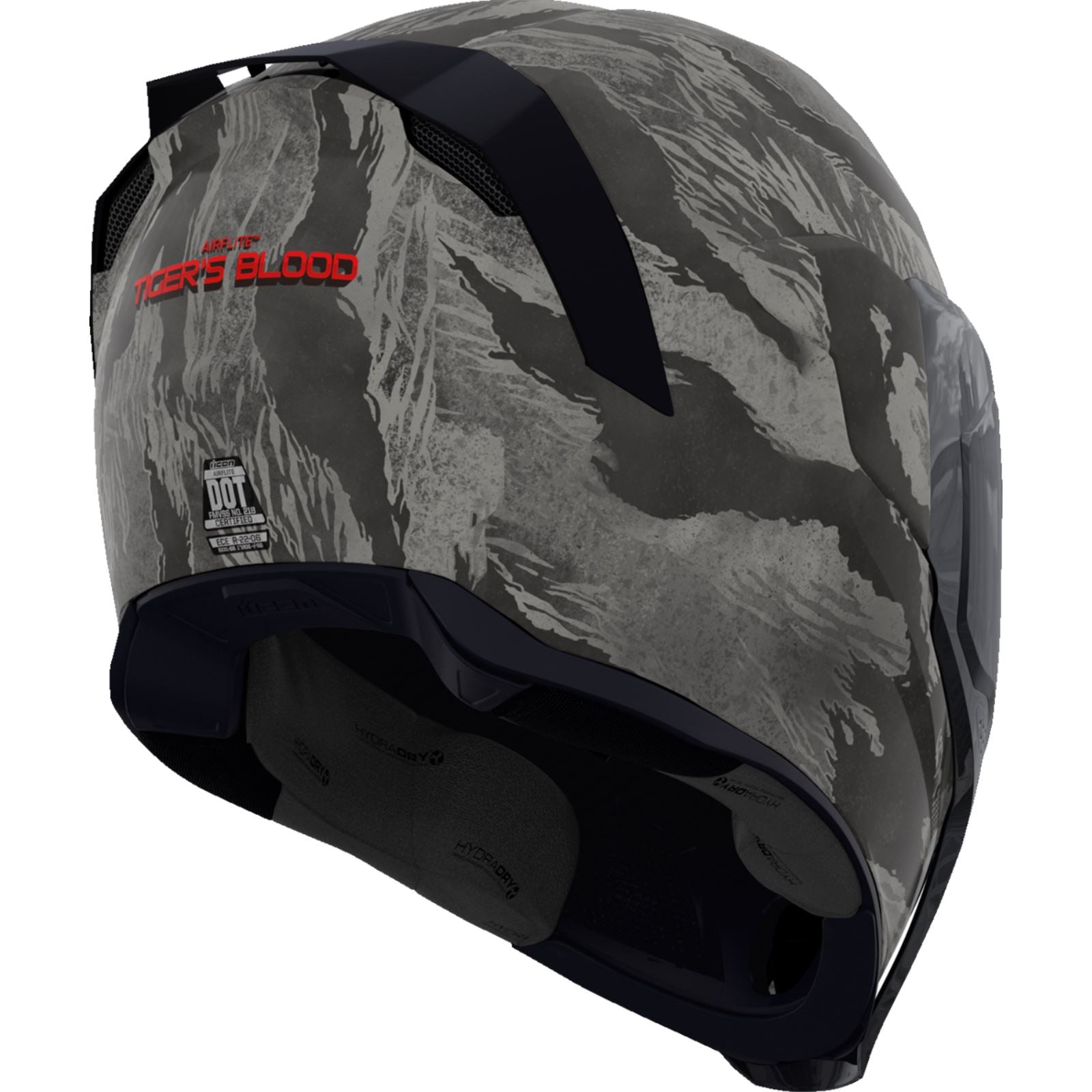 Icon Airflite Helmet - Tiger's Blood - MIPS - Gray_1326432