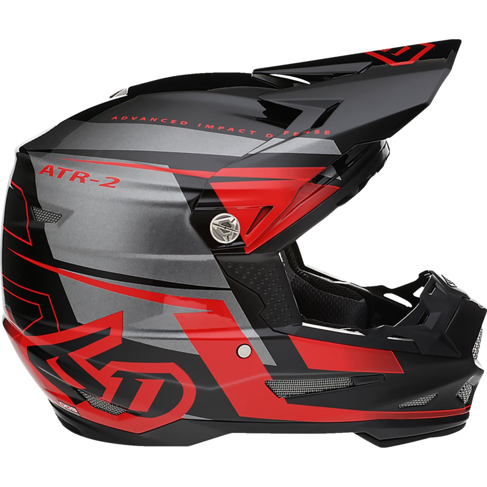 6D Helmets ATR-2 Helmet - Mach - Red/Gray/Black_1326733