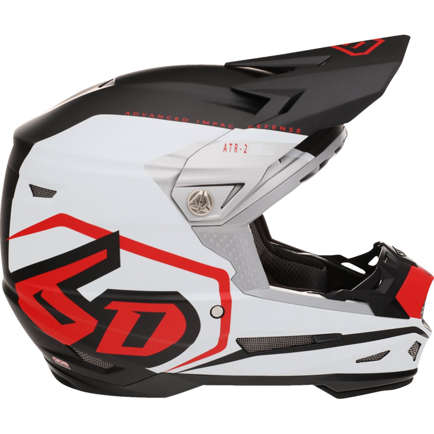 6D Helmets ATR-2 Helmet - Delta - Red_1326745