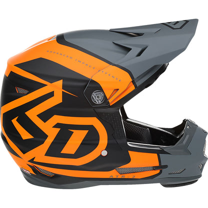 6D Helmets ATR-2Y Helmet - Torque - Neon Orange_1326795