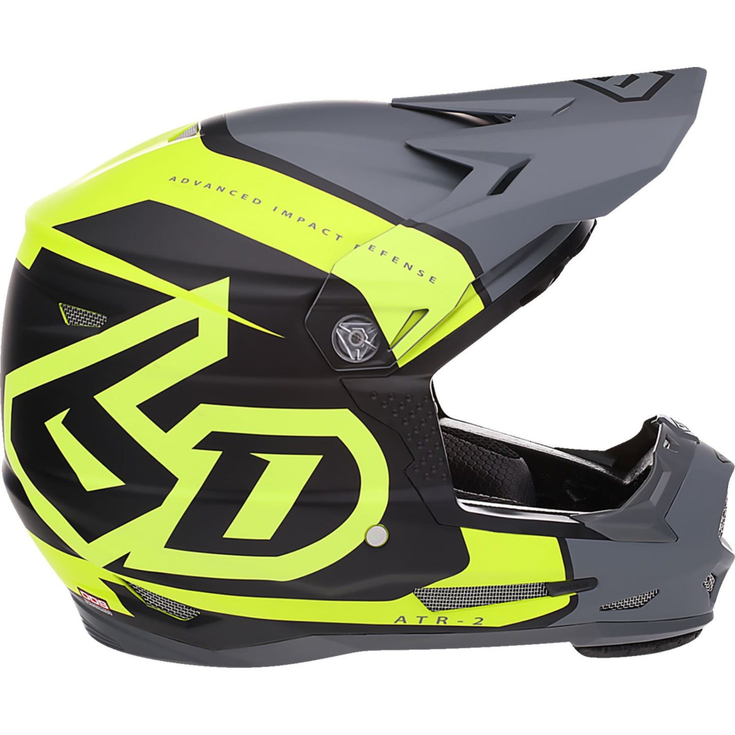 6D Helmets ATR-2Y Helmet - Torque - Neon Yellow_1326798