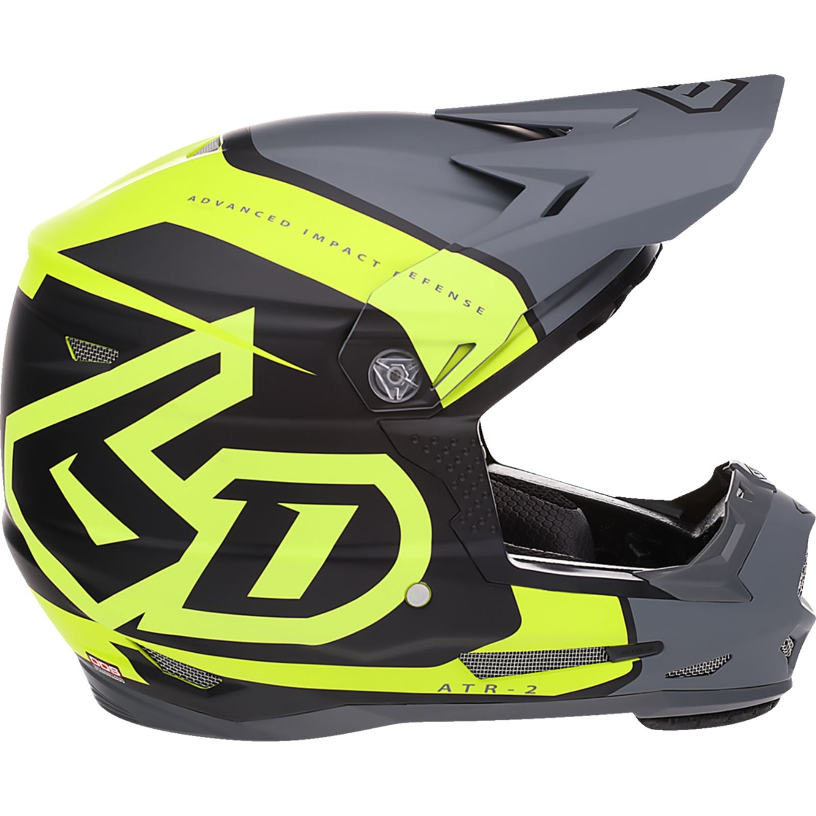 6D Helmets ATR-2Y Helmet - Torque - Neon Yellow_1326798