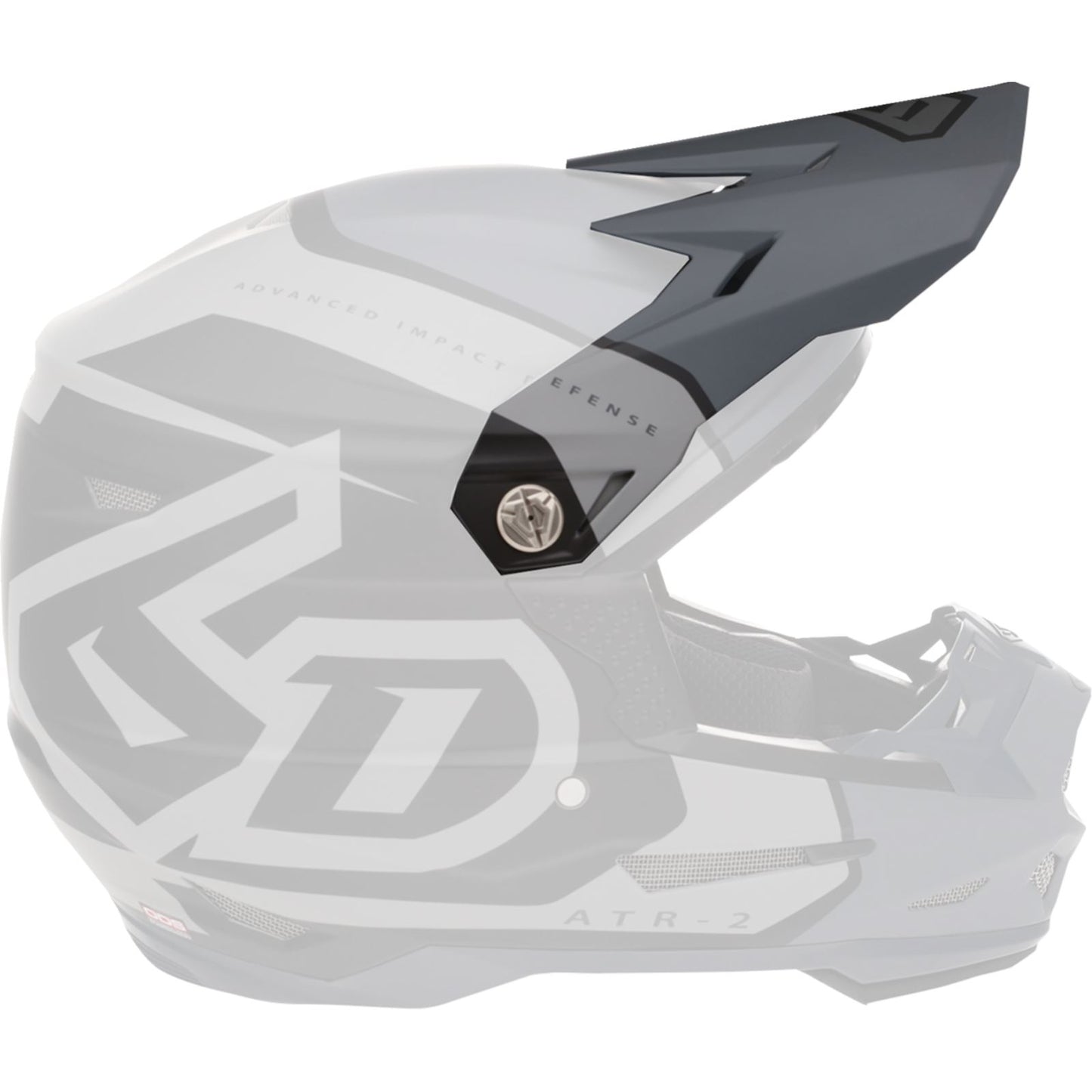 6D Helmets ATR-2Y Visor - Torque - Charcoal [MPN: 72-4135]_1326772