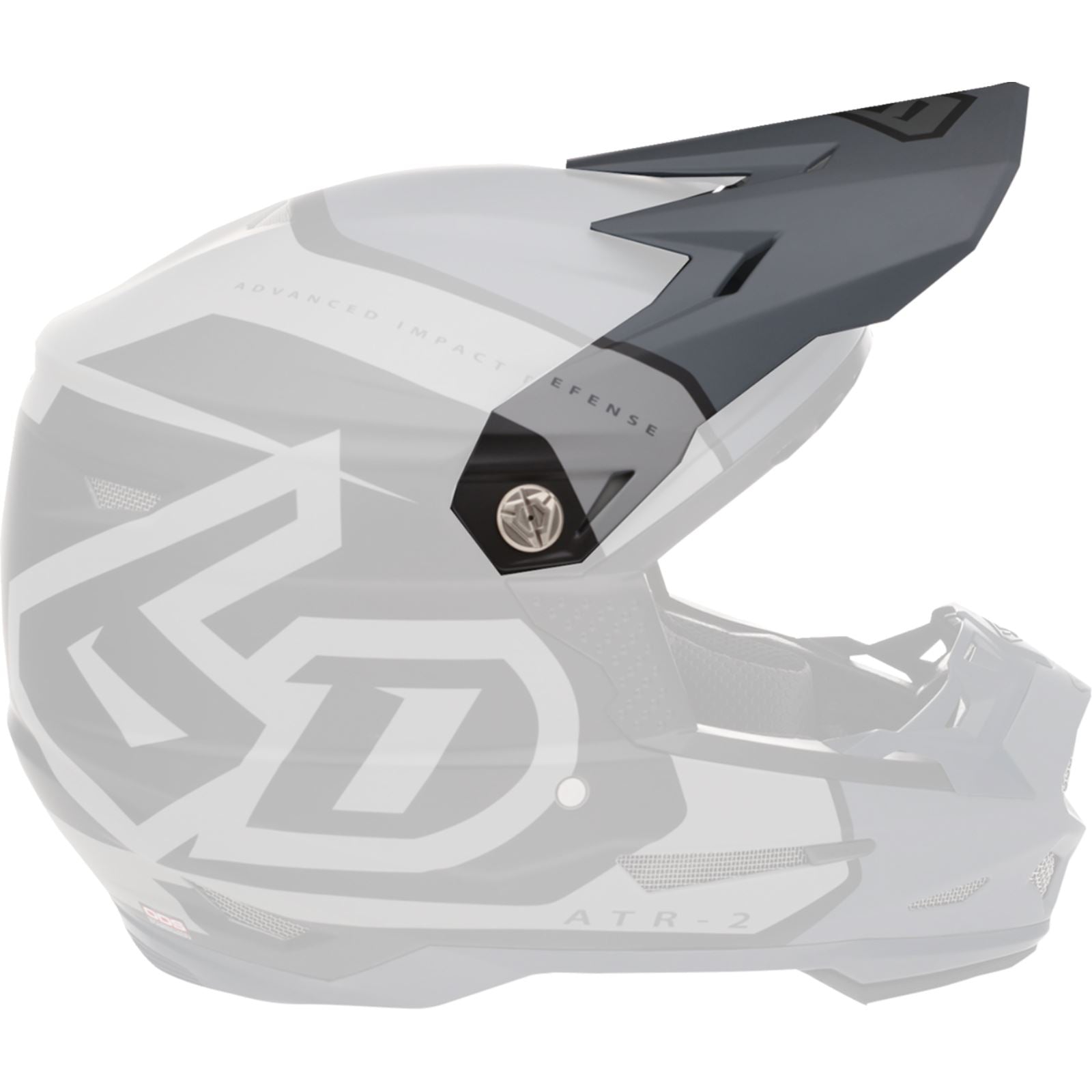6D Helmets ATR-2Y Visor - Torque - Charcoal [MPN: 72-4135]_1326772