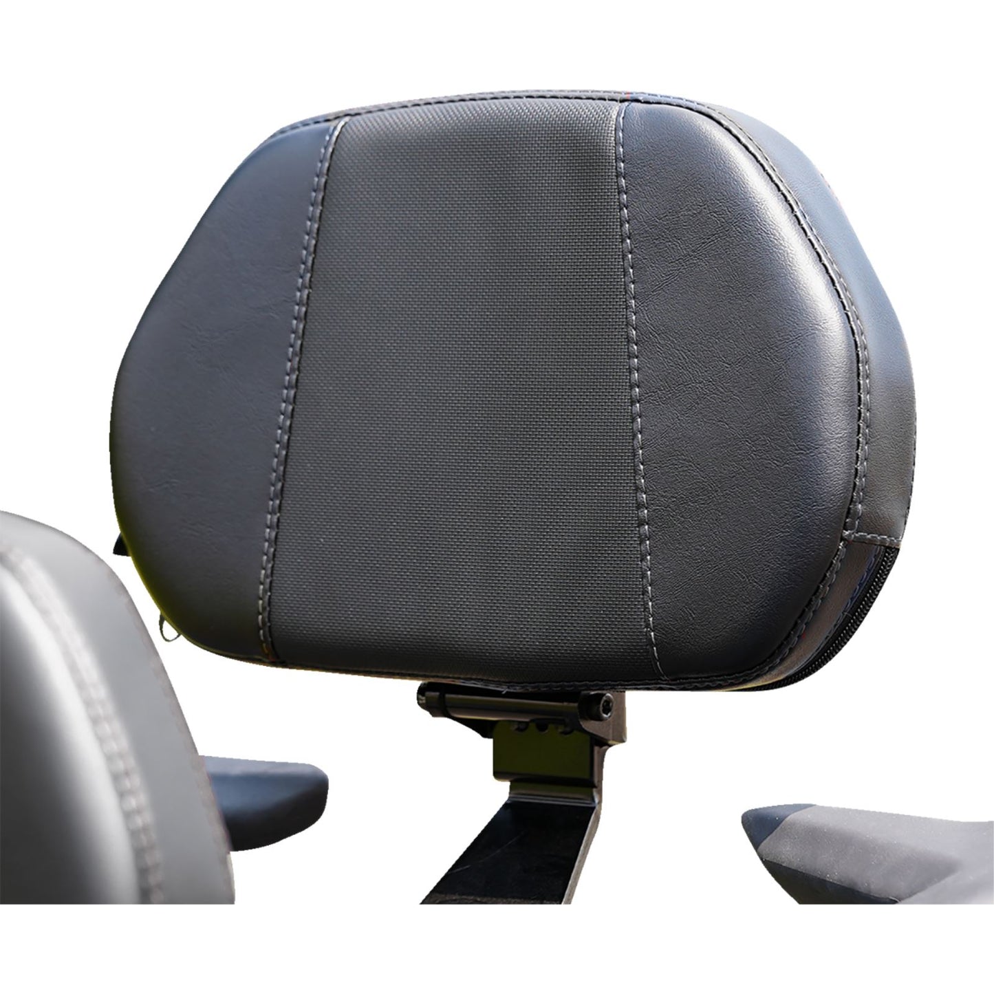 Show Chrome Grande Backrest - Passenger - Ballistic Black - Ryker '19-'23 41-420GC_1362779