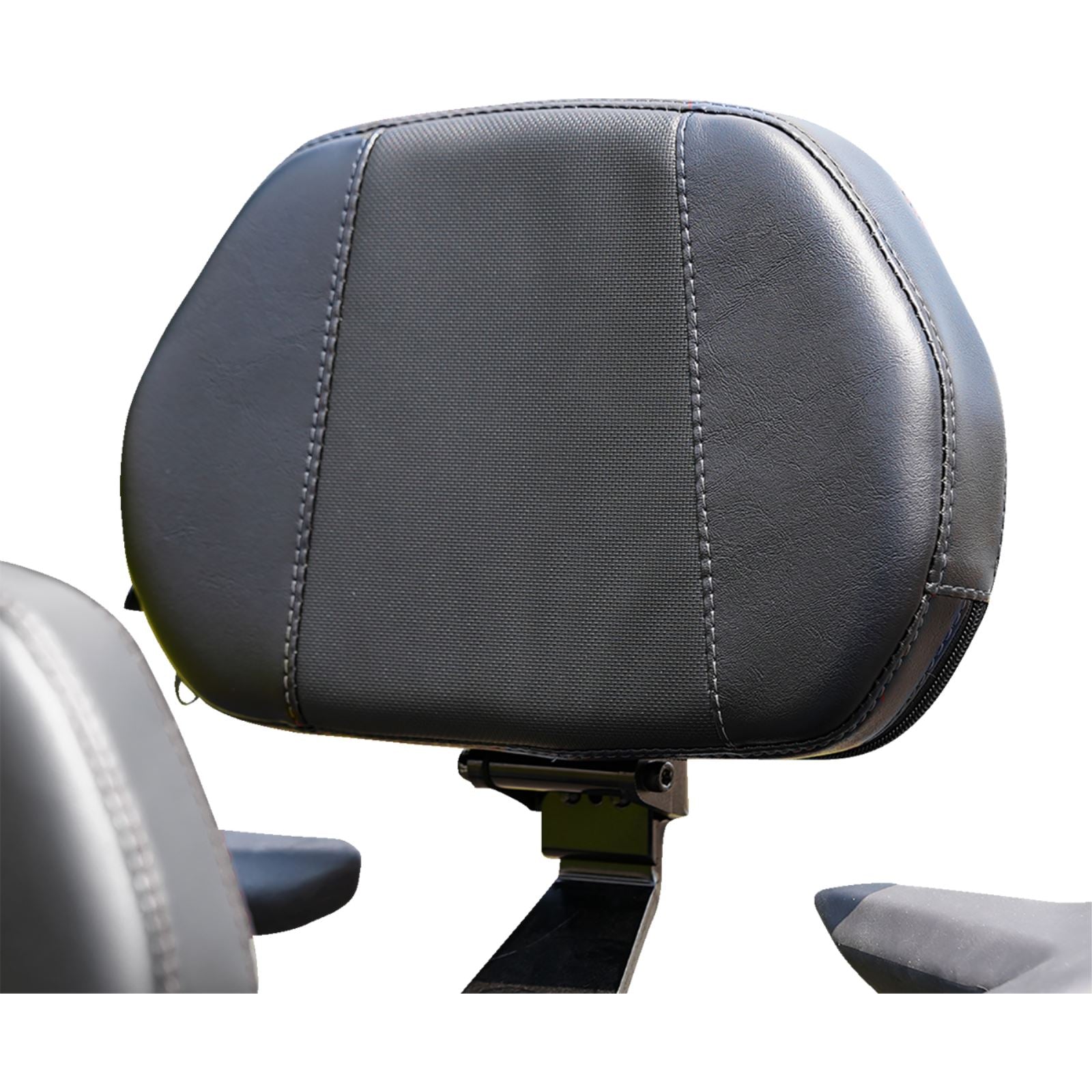 Show Chrome Grande Backrest - Passenger - Ballistic Black - Ryker '19-'23 41-420GC_1362779