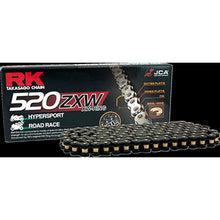 RK Chain 520 ZXW - Drive Chain - 120 Links - Black Scale [MPN: BL520ZXW-120]_1432675