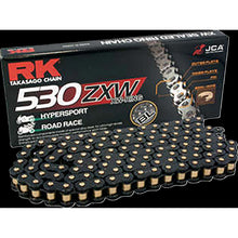 RK Chain 530 ZXW - Drive Chain - 120 Links - Black Scale [MPN: BL530ZXW-120]_1432677