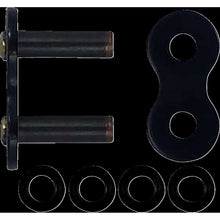 RK Chain 525 ZXW - Connecting Link - Rivet - Black Scale [MPN: BL525ZXW-RL]_1432662