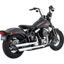 Vance And Hines 3" Twin Slash Slip-On Mufflers - Chrome for Harley-Davidson 16842_1366497