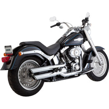 Vance And Hines Twin Slash 3" Slip-On Mufflers - Chrome for Harley-Davidson 16844_1366481