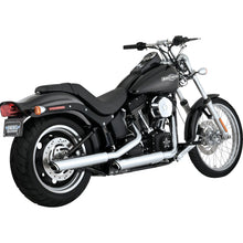 Vance And Hines 3" Twin Slash Slip-On Muffler - Chrome for Harley-Davidson 16834_1366485