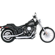 Vance And Hines 3" Twin Slash Slip-On Muffler - Chrome for Harley-Davidson 16834_1366486