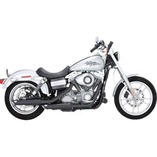 Vance And Hines 3" Twin Slash Slip-On Muffler - Black for Harley-Davidson 46838_1366490