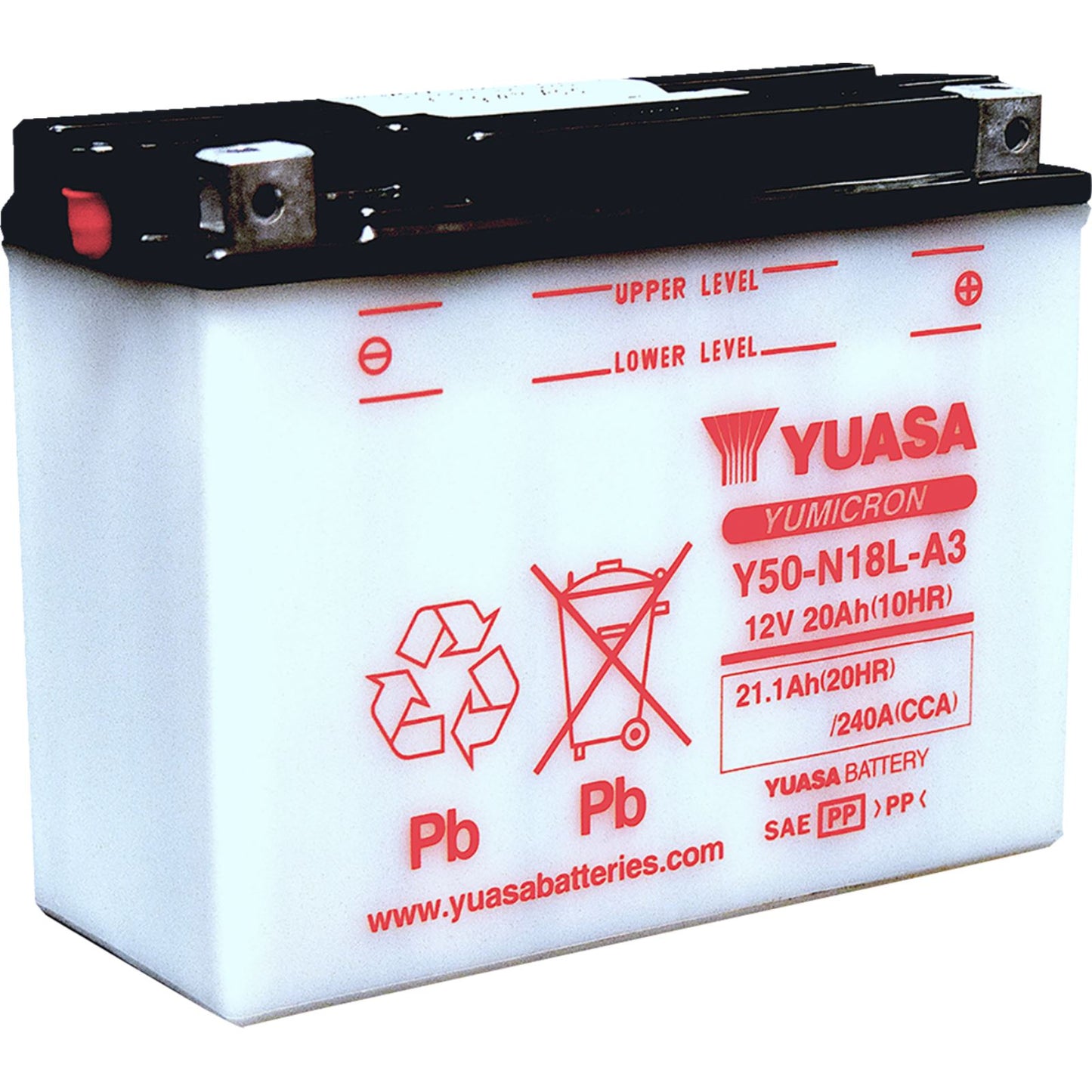 Yuasa Battery - Y50-N18L-A3 YUAM228A3TWN_1366491