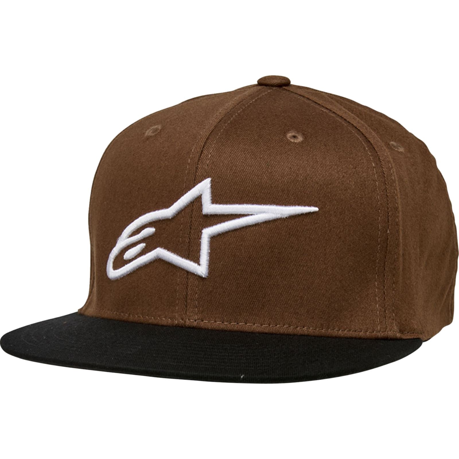 Alpinestars Ageless Flat Bill Hat - Brown/Black _1326944